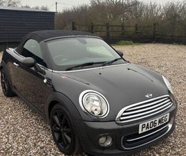MINI, ROADSTER, CONVERTIBLE, 2012, MANUAL, 1598 (CC), 2 DOORS