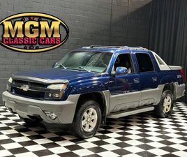2002 CHEVROLET AVALANCHE 1500 1500 4DR 4WD CREW CAB SB