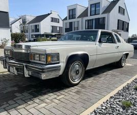 COUPÉ DEVILLE 7.0L HISTORIE KOMPL. AB 1981