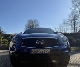 INFINITI QX70S /5.0 V8 50 TYS. KM KOLEKCJONERSKI STAN OSTATNI ROCZNIK PRZEGINIA NARODOWA • OLX.PL