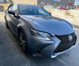 LEXUS GS 350 F SPORT * ОБДУХВАНЕ * ЧЕРВЕН САЛОН * CARFAX *