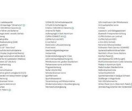 CUPRA BORN 58/62 150KW/204PS