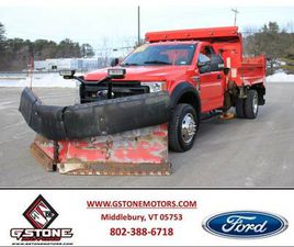 FORD F 550 2020 FORD F-550 XL DUMP WITH SANDER AND PLOW