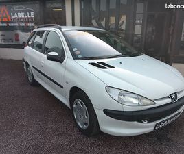 PEUGEOT 206 SW 1.4L ESSENCE 75CV 126000 KMS