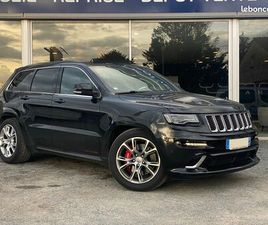 JEEP GRAND CHEROKEE SRT8 6.4 V8 4WD 468 CV BOÎTE AUTO / SIÈGES CHAUFFANTS-VENTILÉS / CAMÉRA / TOIT OUVRANT / MODE SPORT - LAUNCH / RÉGULATEUR ADAPTATIF (ACC)