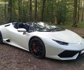 LAMBORGHINI HURACÁN LP 610-4 SPYDER – BLANC CANOPUS – SENSONUM – PPF – CONFIGURATION RARE