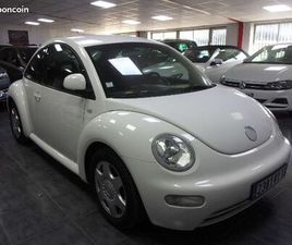 VW NEW BEETLE 2.0 115 CV 1ERE MAIN / FRANCE 91.400 KM CLIM / RADIO K7/ VITRES ELECR/ DIRECTION ASSISTEE / KIT DISTIBUTION + POMPE A EAU NEUF