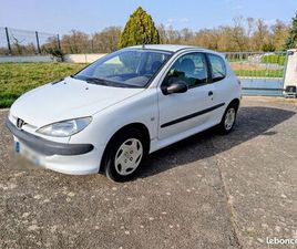 PEUGEOT 206 SOCIETE PEUGEOT 206 1.9D BUSINESS - FAIBLE KM (121 500 KM)