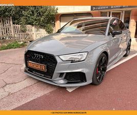 AUDI RS3 SPORTBACK PHASE 2 LIMOUSINE - BERLINE 2.5 TFSI 20V GPF QUATTRO S-TRONIC 400 CV BOÎTE AUTO - MALUS PAYÉ