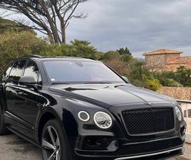 BENTLEY BENTAYGA BENTLEY BENTAYGA W12 6.0 BI-TURBO 608 CV FIRST ÉDITION - ORIGINE MONACO - PACK CARBONE - SUIVI BENTLEY MONACO