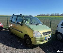 OPEL AGILA 1.2 ESSENCE 16V 75CH 05/2001 CT-6MOIS, RÉVISION COMPLET FAIT, PNEUS NEUF, BATERIE NEUF, MOTEUR A CHAÎNE DE DISTRIBUTION, KIT D’EMBRAYAGE EN BON ÉTAT.