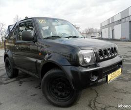 SUZUKI JIMNY 1.3 86CH CAB - 2ÈME MAIN - 4X4 - ATTELAGE - 90000KM