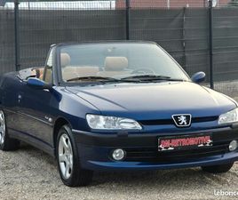 PEUGEOT 306 PHASE 2 1.8 16V CABRIOLET SUISSE ÉDITION 1ERE MAIN