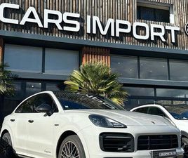 PORSCHE CAYENNE S COUPE 3.0 V6 E-HYBRID 462CH/ ENTRETIEN PORSCHE/ PACK CHRONO/ BOSE/ TOIT PANORAMIQUE/ PORSCHE EXCLUSIF