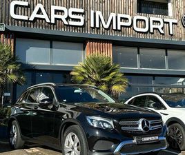 MERCEDES GLC 250D 204CH 4MATIC 9G-TRONIC/ CAMÉRA/ TOIT OUVRANT/ SIÈGES ÉLECTRIQUES CHAUFFANTS