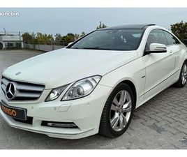 MERCEDES CLASSE E COUPE E 350 MERCEDES-BENZ CLASSE E COUPE 3.0 350 CDI 265CH - EXECUTIVE - BVA