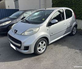 PEUGEOT 107 1.0 12V BLACK & SILVER BLUE LION