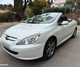 PEUGEOT 307 CC 1.6I 110CH CABRIOLET TOIT ÉLECTRIQUE