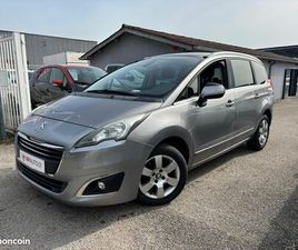 PEUGEOT 5008 1.6 BLUEHDI 120CH STYLE II S&S 7 PLACES RADARS DE RECUL RÉVISION COMPLÈTE GARANTIE 6 MOIS