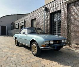PEUGEOT 504 B12 CABRIO, SCHWEIZER AUTO, VERDECK NEU! H