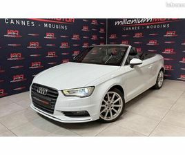 AUDI A3 CABRIO AUDI A3 CABRIOLET 2.0 TDI 150CH - BV S-TRONIC DESIGN LUXE - GARANTIE 6 MOIS