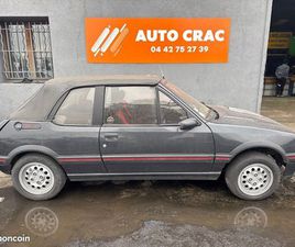 PEUGEOT 205 CTI CABRIOLET – VEI – RÉSERVÉ PROFESSIONNEL