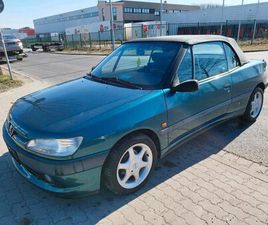 PEUGEOT 306 CABRIOLET PEUGEOT 306 CABRIO AUTOMATIK 1.4 BENZIN