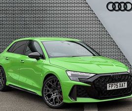 AUDI RS3 SPORTBACK CARBON BLACK 400 PS TFSI QUATTRO S TRONIC