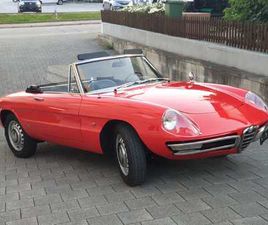 ALFA ROMEO SPIDER DUETTO ALFA ROMEO SPIDER 1600 DUETTO OSSO DI SEPPIA TOP ZUSTAND