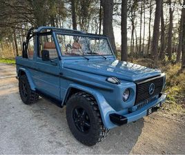 MERCEDES G CABRIOLET 240GD 1983 COLLECTION CTTE