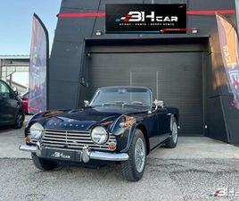 TRIUMPH TR4 A IRS - RESTAURATION COMPLÈTE AVEC FACTURES ET DOSSIER - MATCHING NUMBER