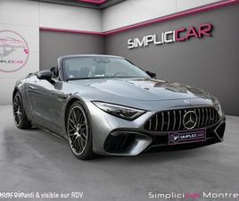 MERCEDES CLASSE SL AMG 63 4MATIC+ FULL OPTIONS GARANTIE 12 MOIS MALUS PAYÉ