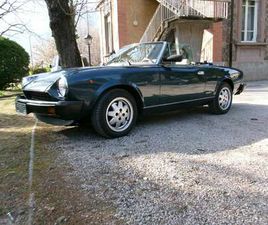 FIAT 124 SPIDER AZZURRA