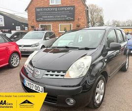 2007 NISSAN NOTE 1.6 SE
