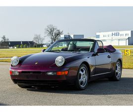 1992 PORSCHE 968 CABRIOLET - MANUAL