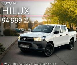 TOYOTA HILUX 2.4 D-4D DOUBLE CAB DLX 4X4