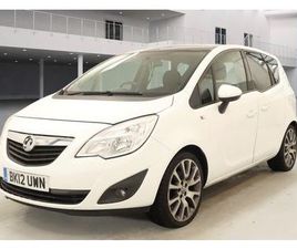 2012 VAUXHALL MERIVA 1.4 EXCLUSIV LIMITED EDITION (100PS) 1398CC