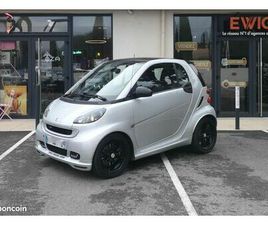 SMART FORTWO BRABUS XCLUSIVE - 1.0L T 102CV - INTERIEUR CUIR - SIÈGES CHAUFFANTS - TOIT PANORAMIQUE - BVA