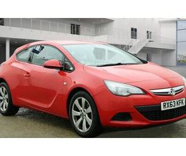 2013 VAUXHALL ASTRA GTC 1.4 SPORT (120PS) (START/STOP)