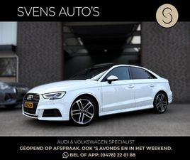 AUDI A3 BERLINA 35 TFSI AUDI A3 LIMOUSINE 35 TFSI 3X S-LINE BLACK EDITION|PANODAK|LED