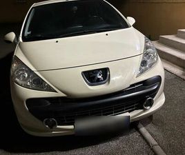 VENDS 207. CC, TRÈS BON ÉTAT, RÉVISER TRÈS AGRÉABLE, VOITURE DIESEL 120 CHEVAUX