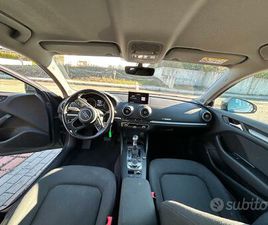 AUDI A3 SPORTBACK G-TRON 1.5 131CV S-TRONIC 2019