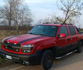 CHEVROLET AVALANCHE CHEVROLET AVALANCHE 4X4 ISCRITTO ASI