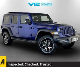 2020 JEEP WRANGLER 2.0 GME RUBICON 4DR AUTO8 CONVERTIBLE PETROL AUTOMATIC