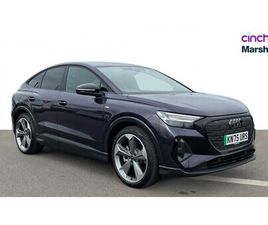 AUDI Q4 SPORTBACK E-TRON 45 210KW 45 QUATTRO 82KWH BLACK EDITION 5DR AUTO