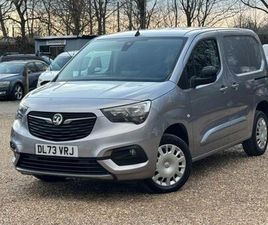 2023 VAUXHALL COMBO 2300 1.5 TURBO D 100PS H1 PRO VAN PANEL VAN DIESEL MANUAL