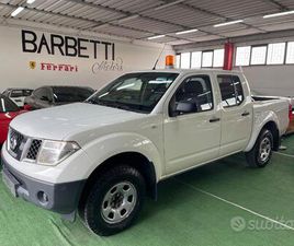 NISSAN NAVARA DOUBLE CAB NISSAN NAVARA 2.5 DCI 4X4 GANCIO PERMUE RATE