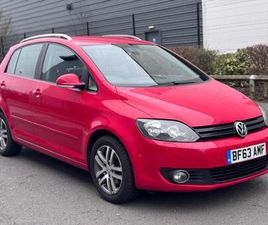 2013 VOLKSWAGEN GOLF PLUS 1.6 TDI 105 BLUEMOTION TECH SE 5DR DSG HATCHBACK DIESEL AUTOMATIC