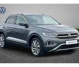 VOLKSWAGEN T-ROC - 1.5 TSI STYLE 5DR - REAR CAMERA, 18'ALLOYS