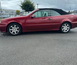 MERCEDES BENZ CLK CABRIO 2,0 KOMPRESSOR 163PS